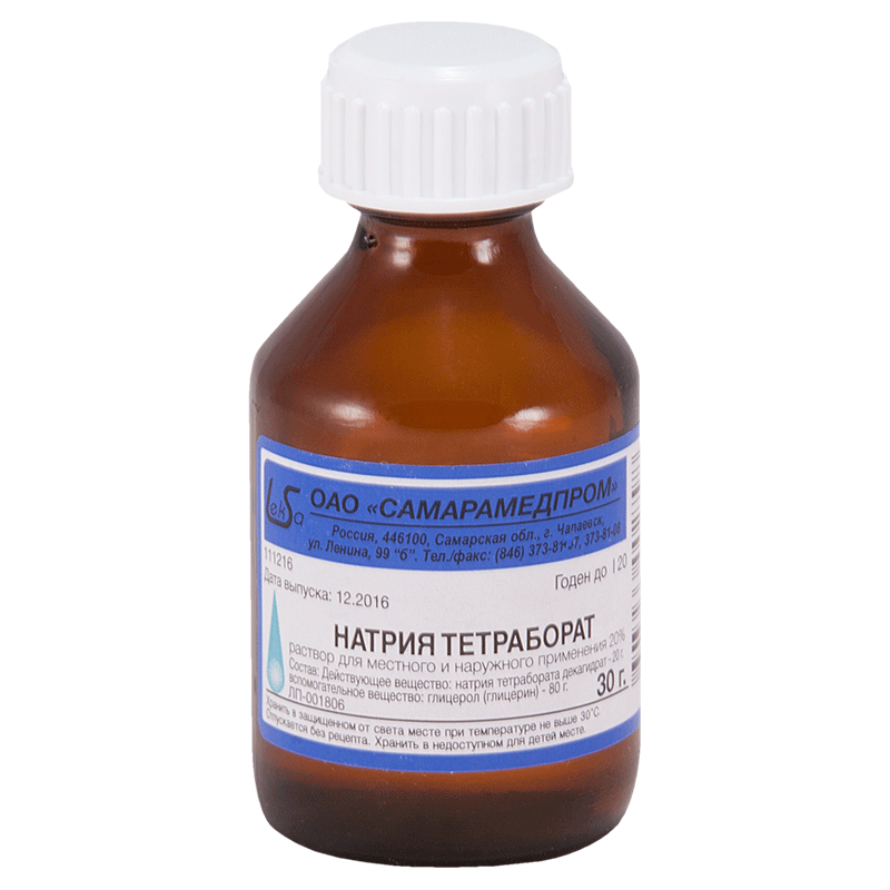 Натрію тетраборат