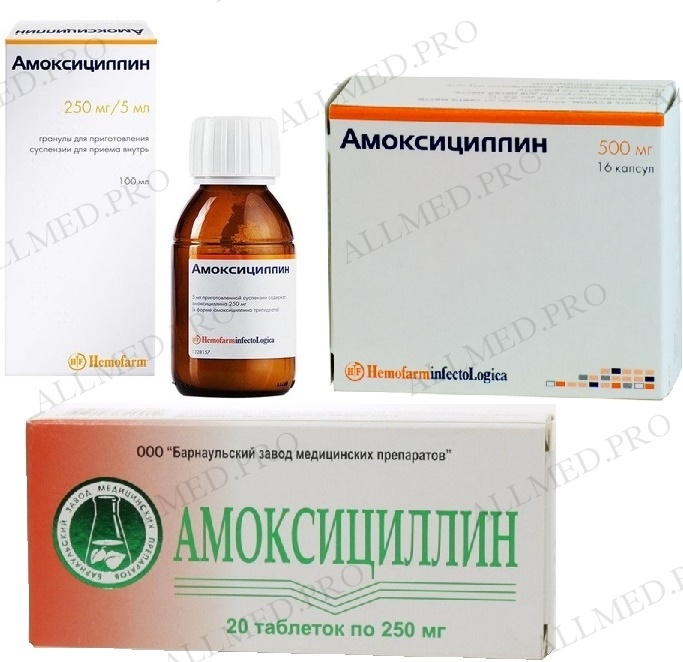 Амоксицилін