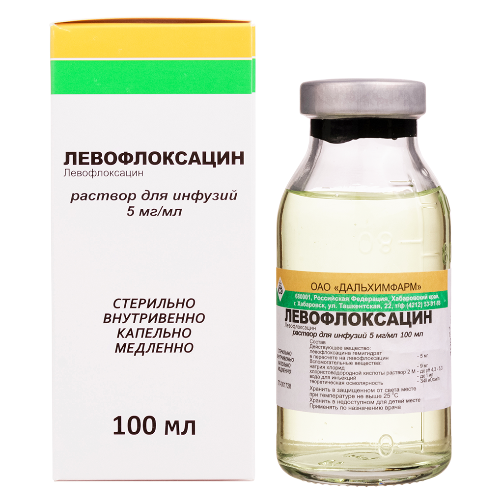 Левофлоксацин розчин