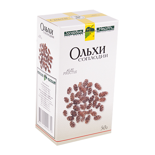 Ольхи соплодия