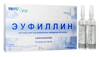 Еуфілін розчин