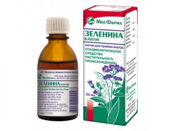 Краплі Зеленіна